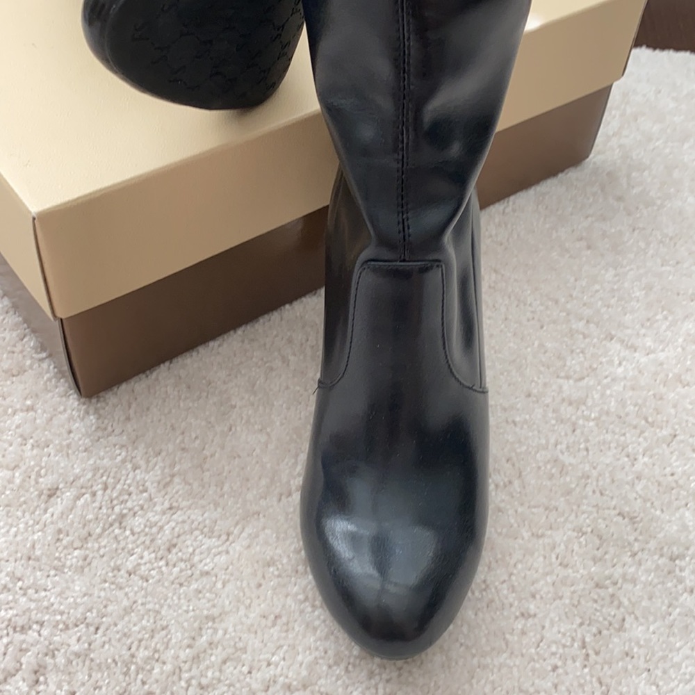 Franco Sarto Black Tall Boot 6.5 - Picture 5 of 6